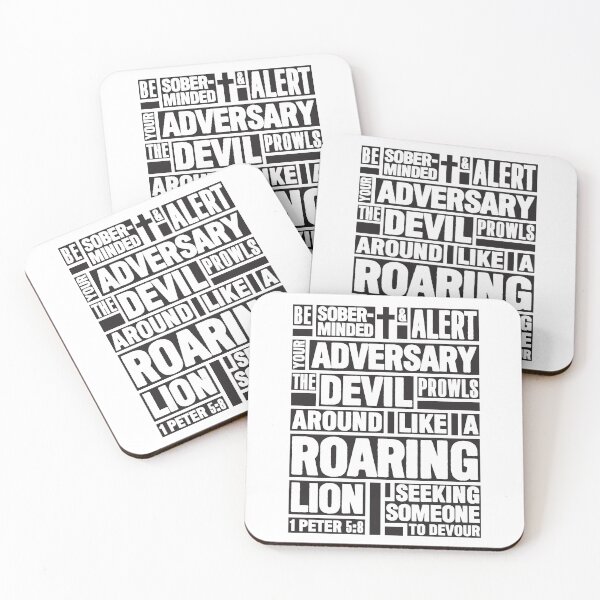 Item preview, 1 Peter 5:8 Your Adversary the Devil designed and sold by plushism.