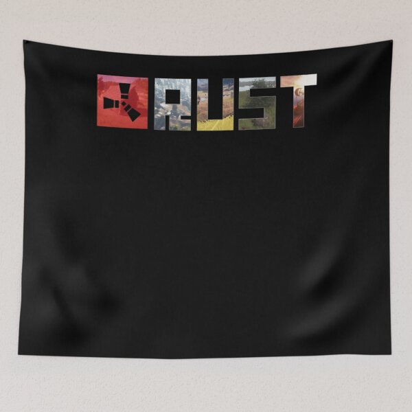 Item preview, Rust Game Logo Classic Copy designed and sold by porterfieldrh.
