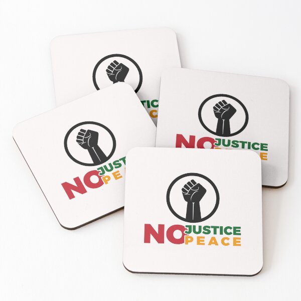 Item preview, no justice no peace  designed and sold by TjStudio.