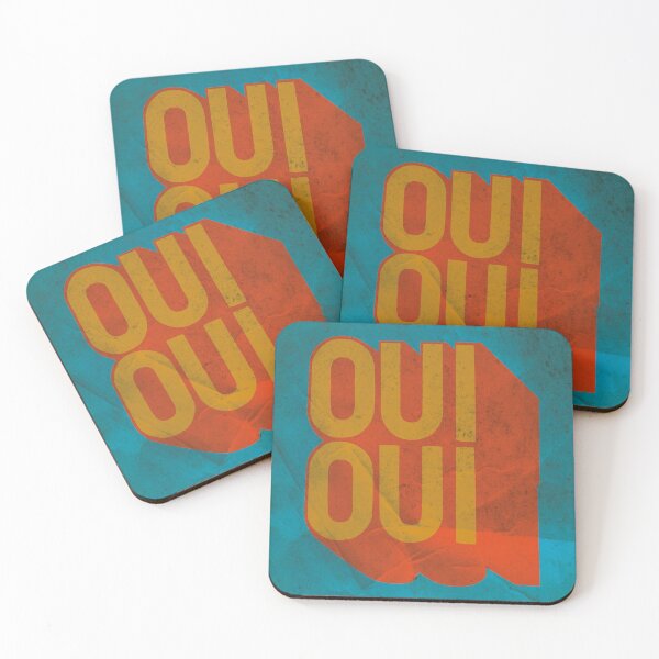 Item preview, OUI OUI fun poster decor wall art designed and sold by Eunhowe.