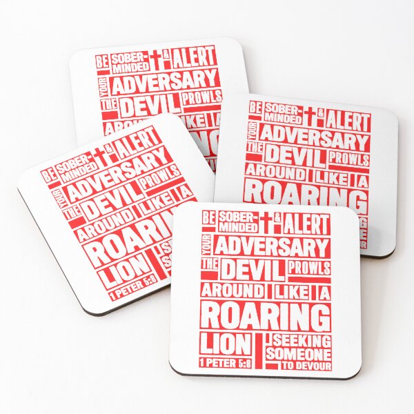Item preview, 1 Peter 5:8 Your Adversary the Devil designed and sold by plushism.