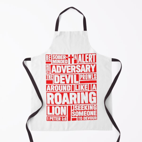 Item preview, 1 Peter 5:8 Your Adversary the Devil designed and sold by plushism.