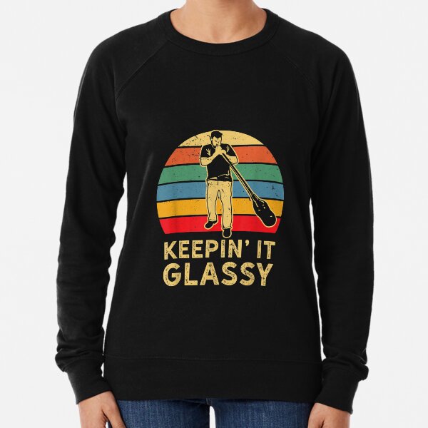Funny Glassblower Pun Glassblowing Humor Glass Blower Artist Lightweight Sweatshirt