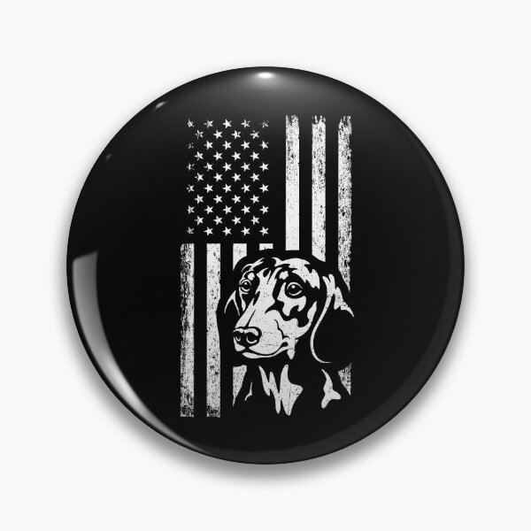 Item preview, Patriotic Weiner Dog American Flag Dachshund designed and sold by More Cute Dogs.