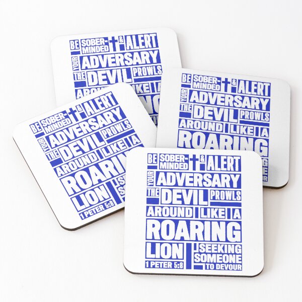Item preview, 1 Peter 5:8 Your Adversary the Devil designed and sold by plushism.