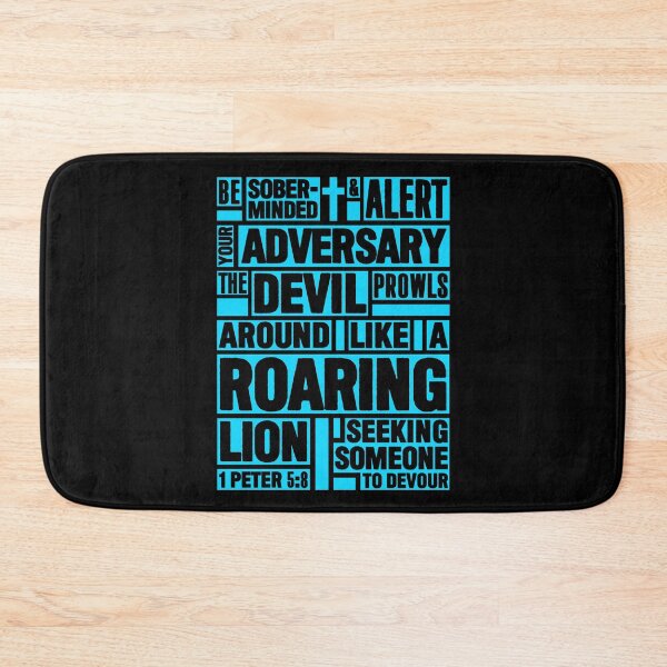 Item preview, 1 Peter 5:8 Your Adversary the Devil designed and sold by plushism.