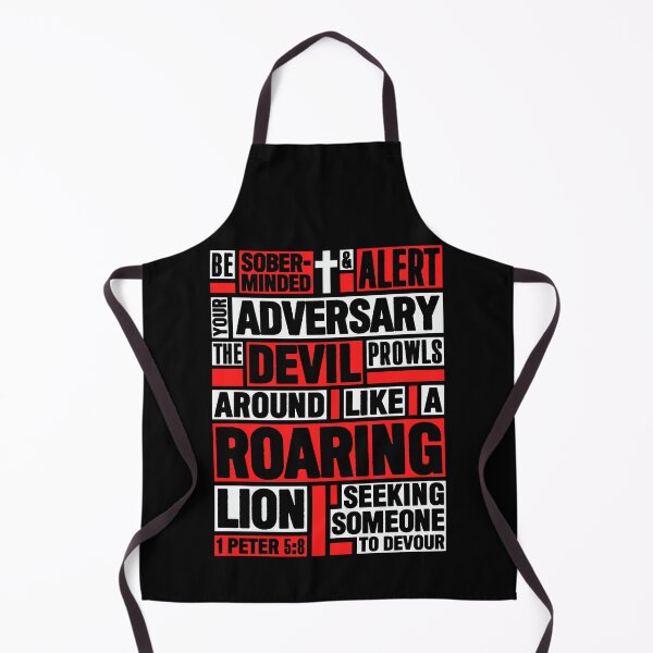 Item preview, 1 Peter 5:8 Your Adversary the Devil designed and sold by plushism.