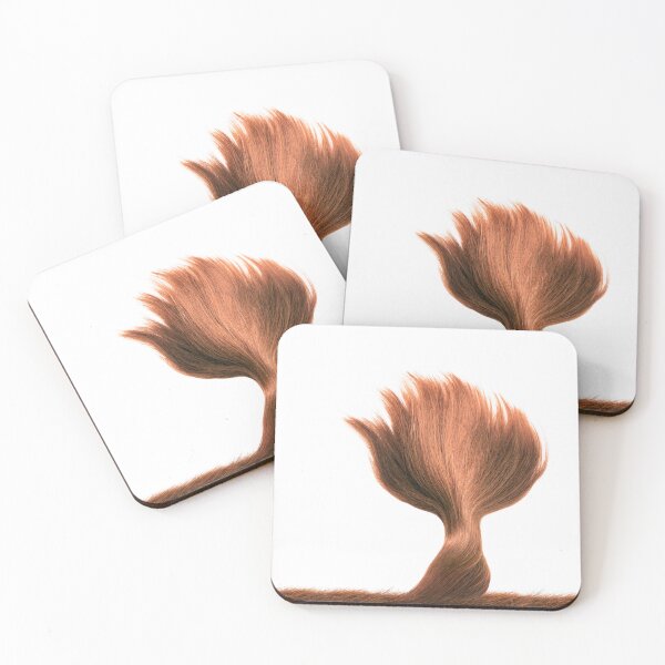 Item preview, Tree made of hair , Brown red hair natural , isolated on white background , beauty	 designed and sold by MarketVisionAV.