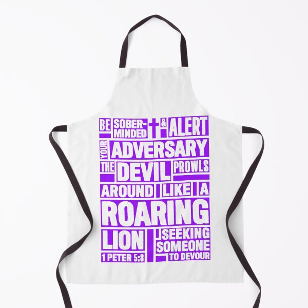 Item preview, 1 Peter 5:8 Your Adversary the Devil designed and sold by plushism.