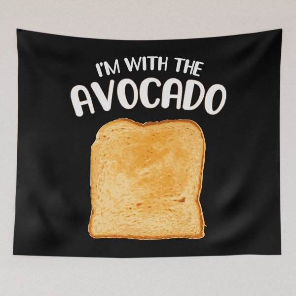 Item preview, Awesome Funny I'm with the Avocado Toast Halloween Costume Gift designed and sold by HughesKnightado.