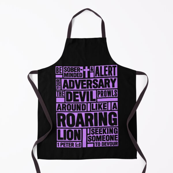 Item preview, 1 Peter 5:8 Your Adversary the Devil designed and sold by plushism.