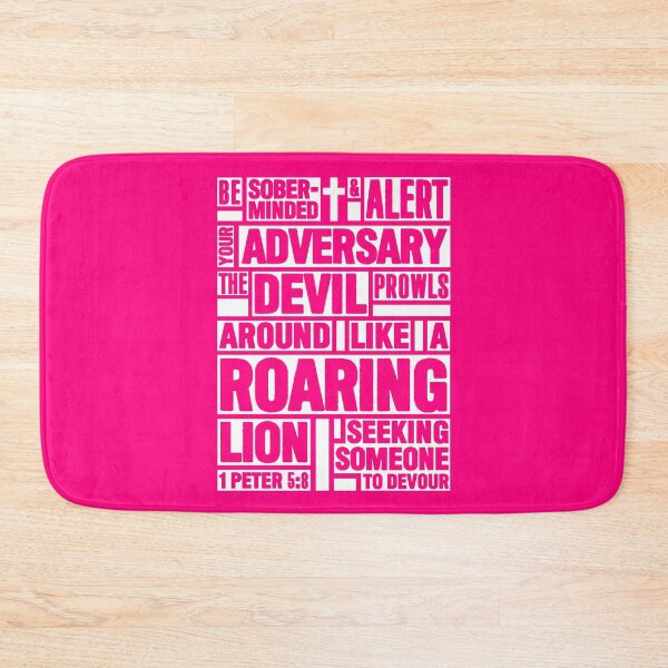 Item preview, 1 Peter 5:8 Your Adversary the Devil designed and sold by plushism.