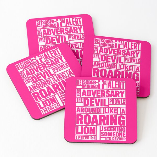 Item preview, 1 Peter 5:8 Your Adversary the Devil designed and sold by plushism.