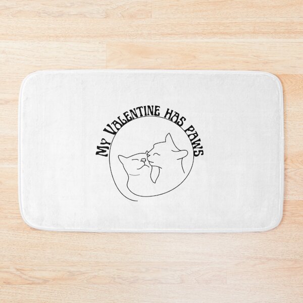 Item preview, My Valentine Has Paws designed and sold by PotluckPrints.