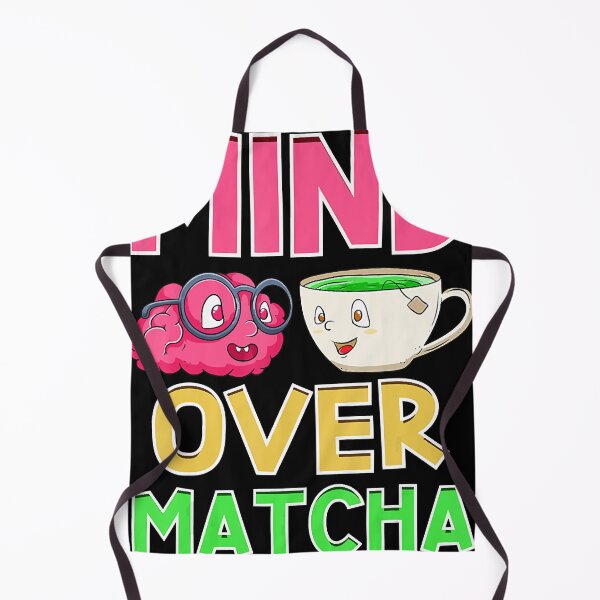 Item preview, Astute Mind Over Matcha Funny Graphic Word Play Tea Brain Pun Cute designed and sold by HughesKnightado.