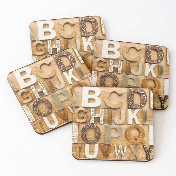 Item preview, Wooden alphabet , word letters background	 designed and sold by MarketVisionAV.