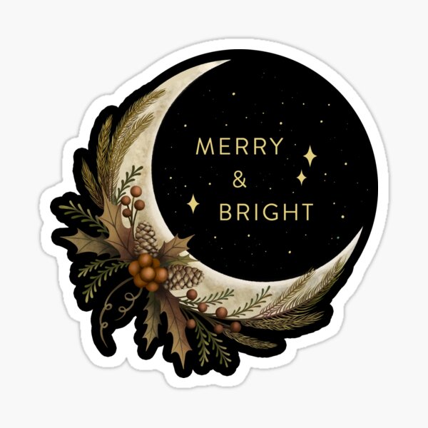 Item preview, Merry & Bright designed and sold by episodicDrawing.