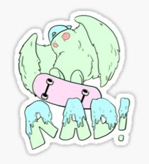 Rad Dude With a Bad 'Tude Sticker