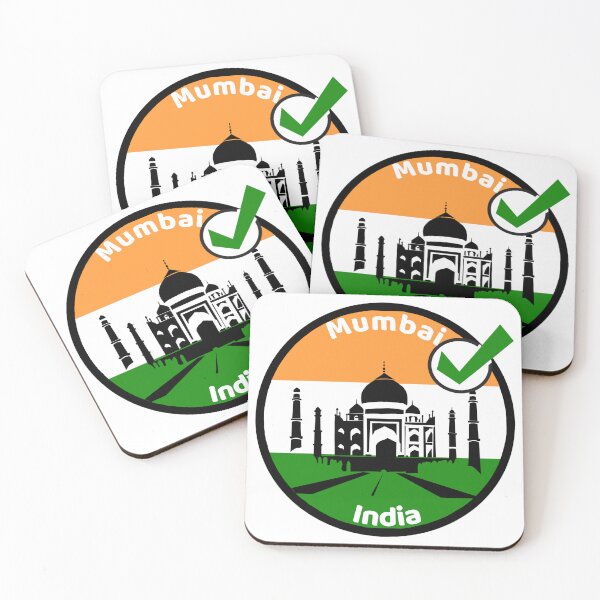 Item preview, India Mumbai landmark taj mahal flag designed and sold by WhereIsTravis.