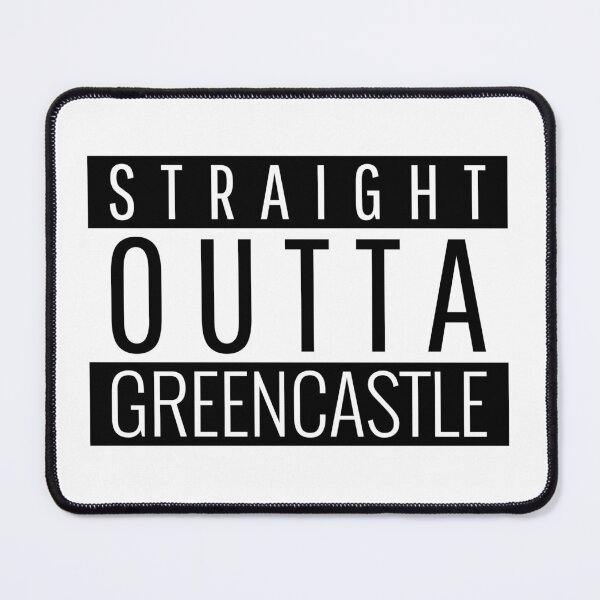 Item preview, Straight Outta Greencastle Indiana designed and sold by Teelogic.