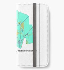 DeLand, Florida Turquoise iPhone Wallet/Case/Skin