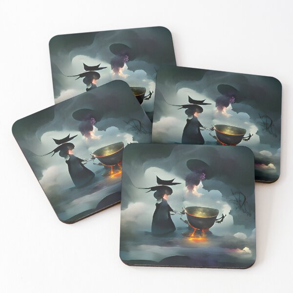 Item preview, Witchcraft around the cauldron designed and sold by ScarletMagi.