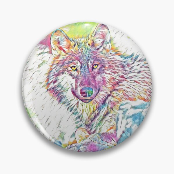 Item preview, "Wolf" designed and sold by Ki-Yumi-Art.
