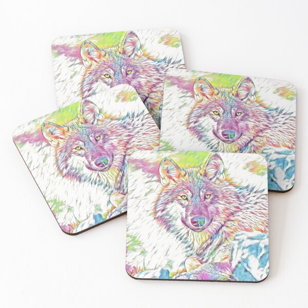 Item preview, "Wolf" designed and sold by Ki-Yumi-Art.