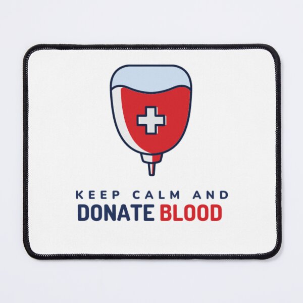 Item preview, keep calm and donate blood designed and sold by Giovanni's Brown Quotes.