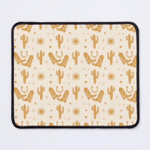 Item preview, Cowboy Boots Boho Yellow Pattern Western designed and sold by Groovysheck.