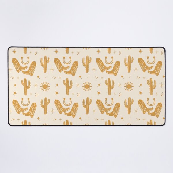 Item preview, Cowboy Boots Boho Yellow Pattern Western designed and sold by Groovysheck.
