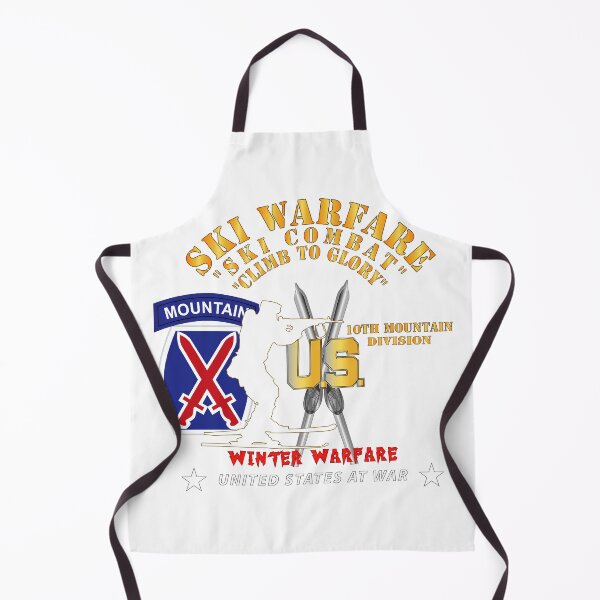 Item preview, Army - 10th Mountain Division - Ski Warfare - Ski Combat - Winter Warfare X 300 designed and sold by Military Insignia Products.