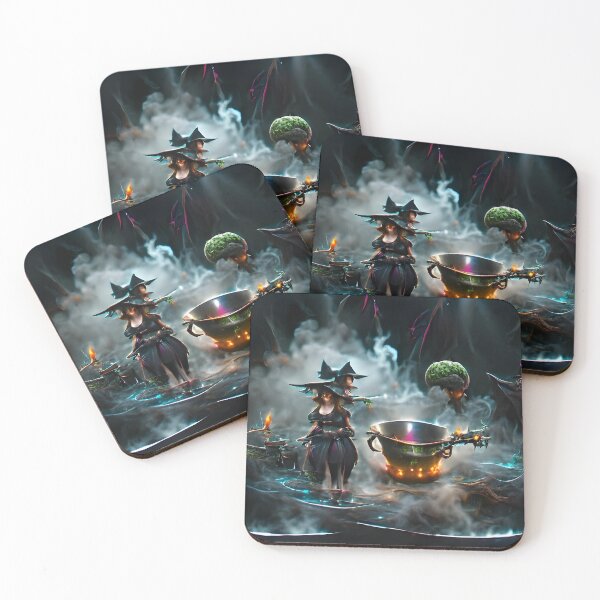 Item preview, Brewing potions in the magic circle designed and sold by ScarletMagi.