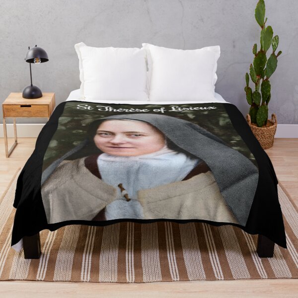 Item preview, St. Therese of Lisieux little flower photo in colour, catholic and Christian gifts, little flower, st therese of the child of jesus, nun designed and sold by St Joseph Art.