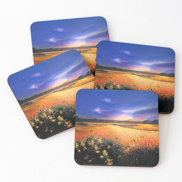 Item preview, Morning Barley Sunrise designed and sold by DiscoGypsyFish.