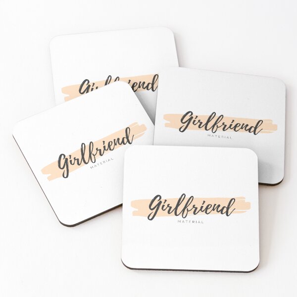 Item preview, Girlfriend Material designed and sold by YG Creatives.