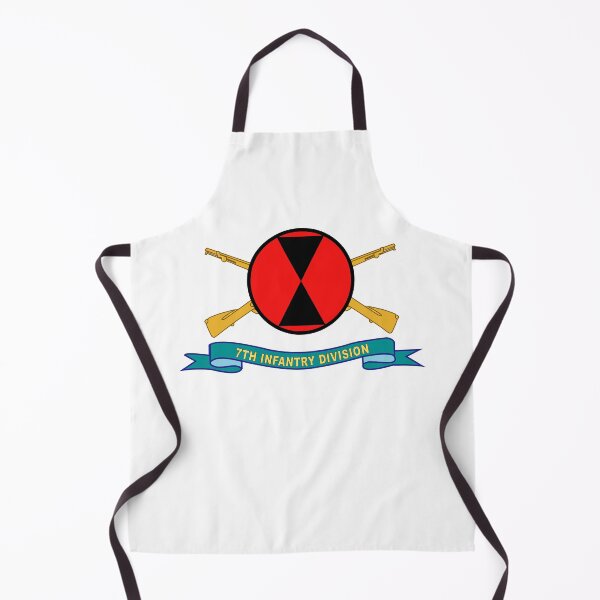 Item preview, Army - 7th Infantry Division - SSI w Br - Ribbon X 300 designed and sold by Military Insignia Products.