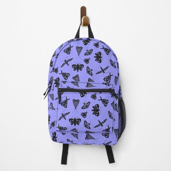 Item preview, Seamless pattern with black silhouettes of moths designed and sold by Seed Company.