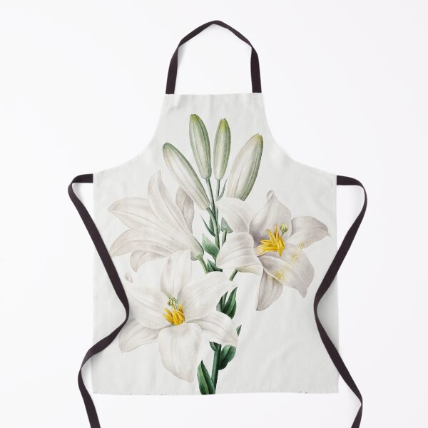 Item preview, Madonna Lily from Choix des plus belles fleurs by Pierre-Joseph Redouté designed and sold by InHerits.