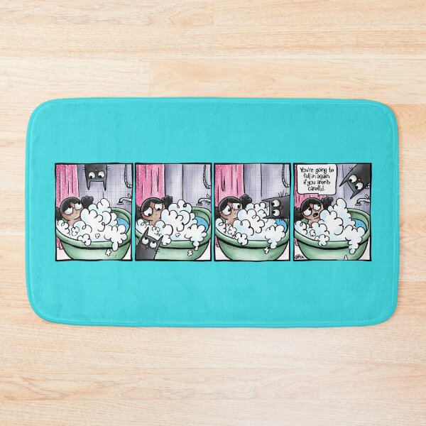 Item preview, Bath Time with a Cat designed and sold by Grasdal.