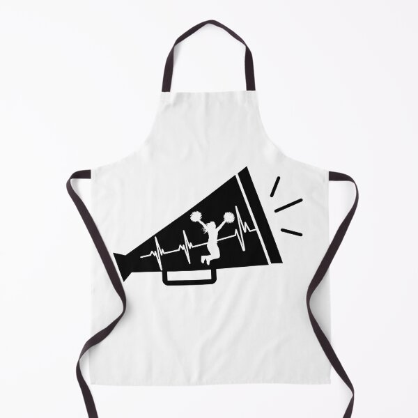 Item preview, cheerleading heartbeat tshirt designed and sold by Dunn Designs.