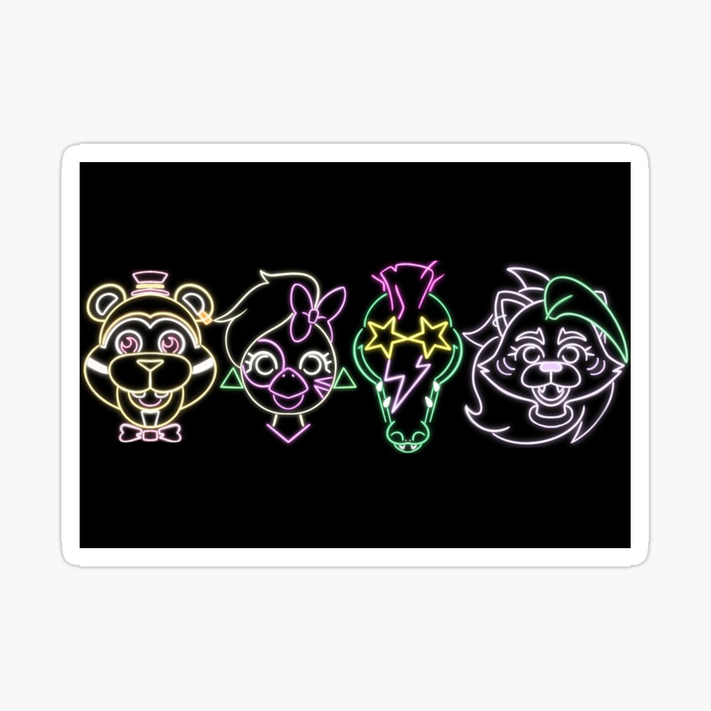 Fnaf SB LED Neon Sign 