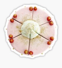 Red Velvet Ice Cream Cake Sticker