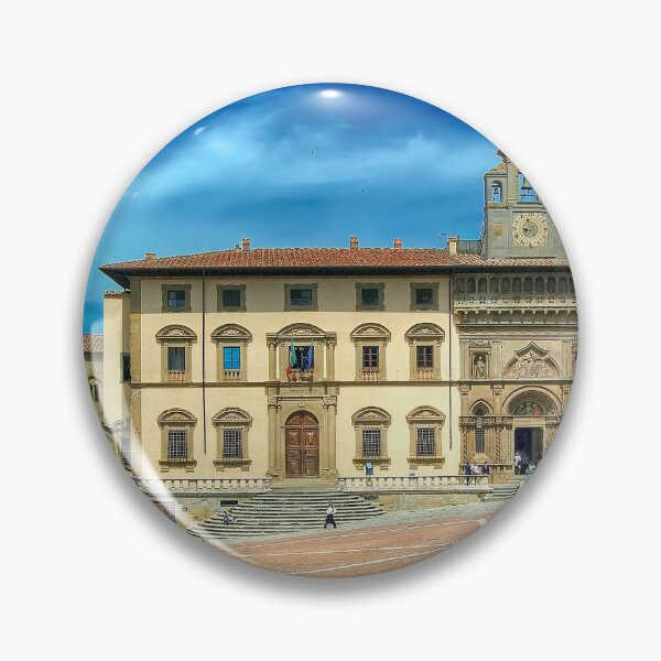 Item preview, Arezzo - Piazza Grande and Santa Maria della Pieve Church designed and sold by paolo1955.