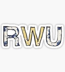 RWU Flowers Sticker