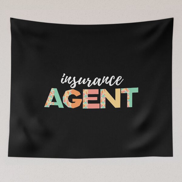 Item preview, Insurance Agent (white text)- insurance agent designed and sold by CaitU.
