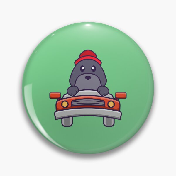 Item preview, Dog Driving a Car DOG LOVERS  designed and sold by AbdullahMuneer.