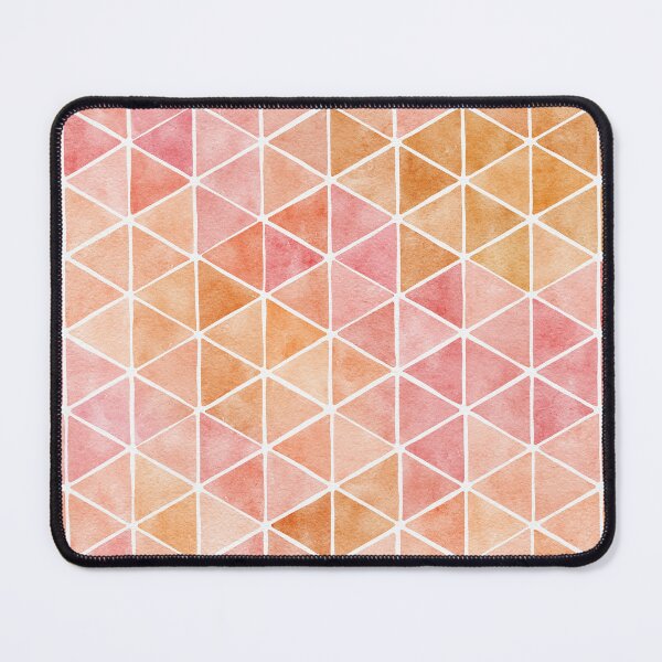 Artikelvorschau, Earthy Watercolour Triangles entworfen und verkauft von RebeccaFlaherty.