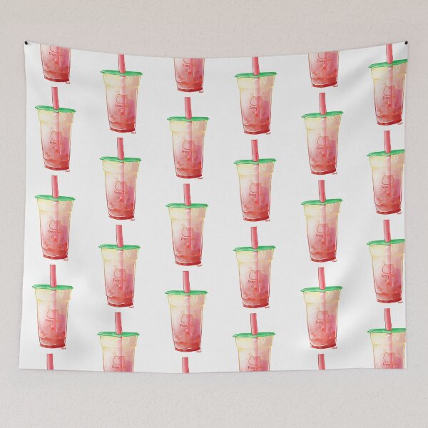 Item preview, Watermelon bubble tea designed and sold by Elliesaurusart.