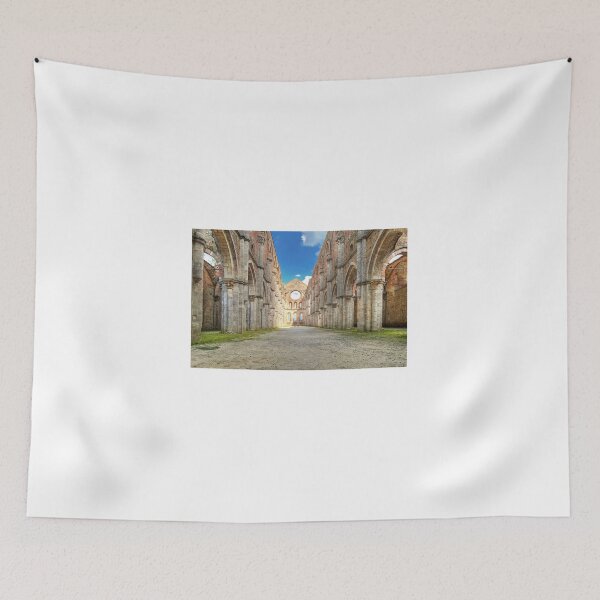 Item preview, Abbey of Saint Galgano - The Nave and the Aisles - San Galgano designed and sold by paolo1955.